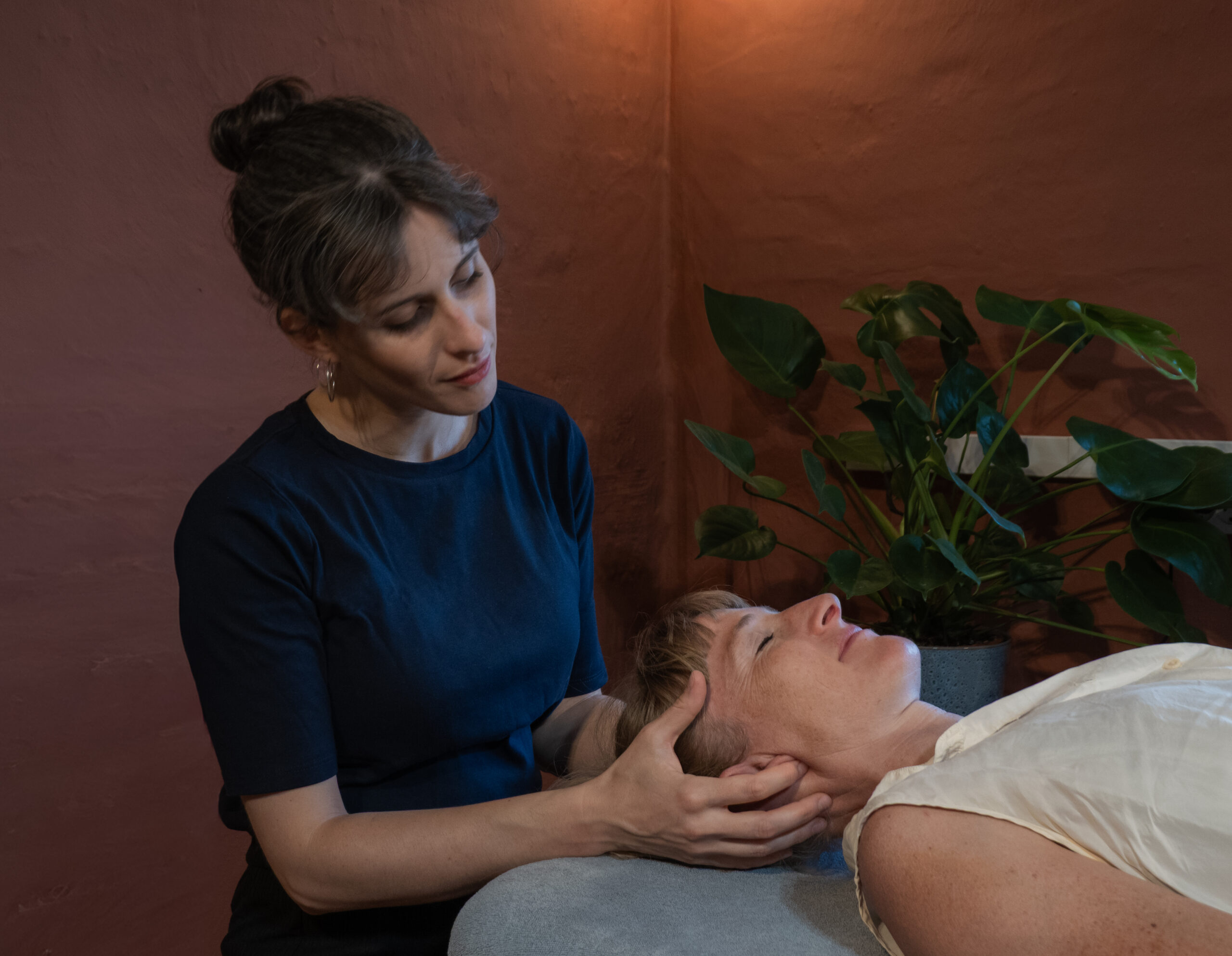 Physiotherapy treatment room
